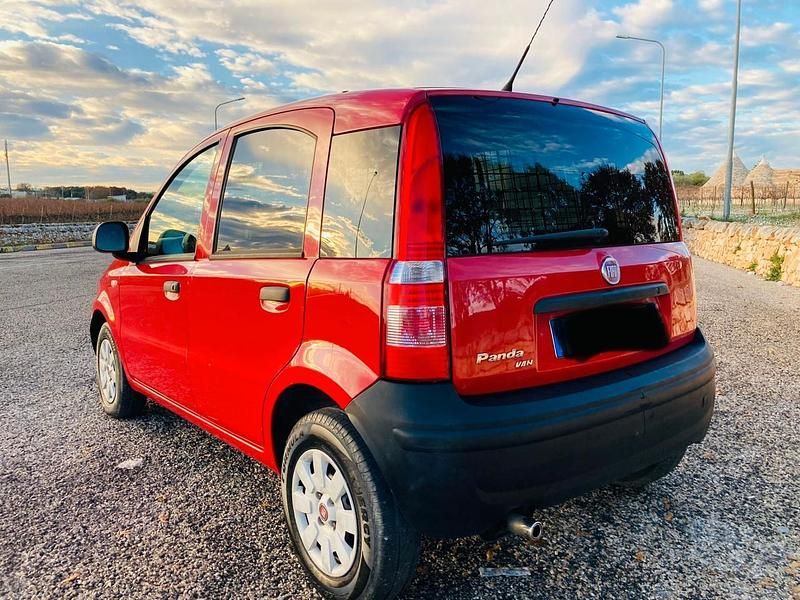 Usata Fiat Panda 74 CV (54 kW) 2010 Rosso Berlina