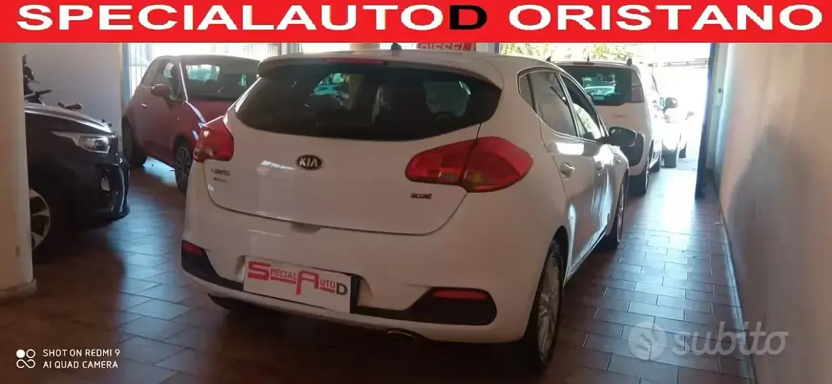 Usata Kia Ceed 110 CV (80 kW) 2013 Bianco Utilitaria