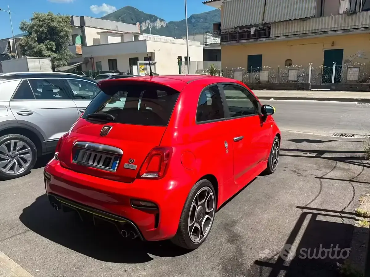 Usata Abarth 595 Pista 160 CV (117 kW) 2019 Rosso Berlina