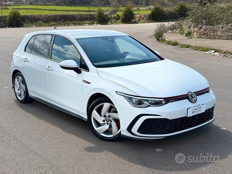 Usata VW Golf VII GTI 245 CV (180 kW) 2020 Bianco Berlina