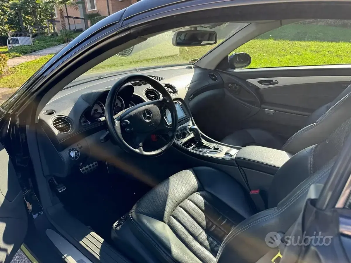 Usata Mercedes SL55 AMG AMG 500 CV (367 kW) 2003 Nero Cabrio