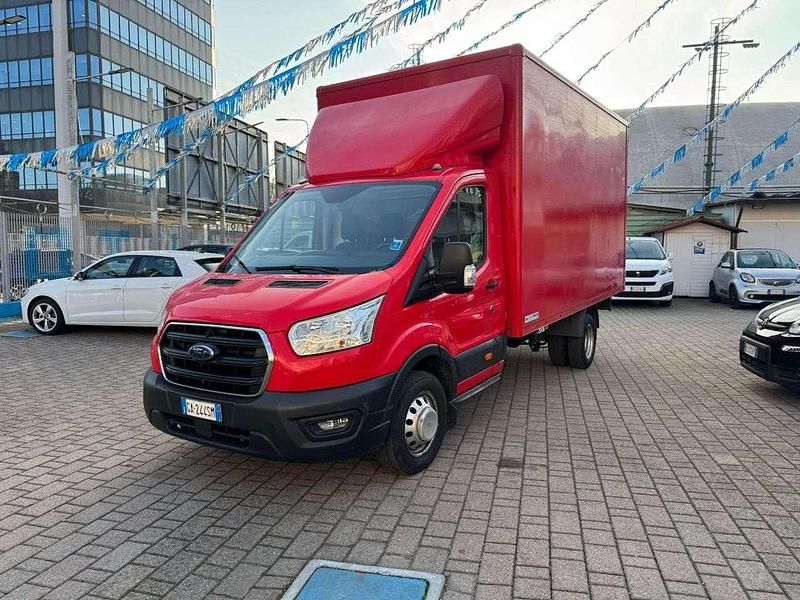 Usata Ford Transit Trend 131 CV (96 kW) 2020 Rosso Furgone