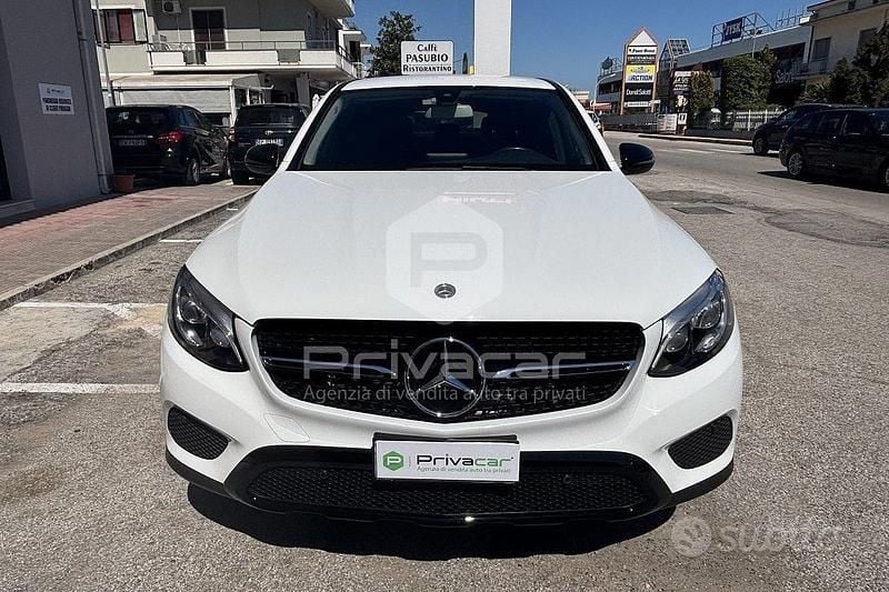 Usata Mercedes GLC250 Executive 204 CV (150 kW) 2017 Bianco Coupé