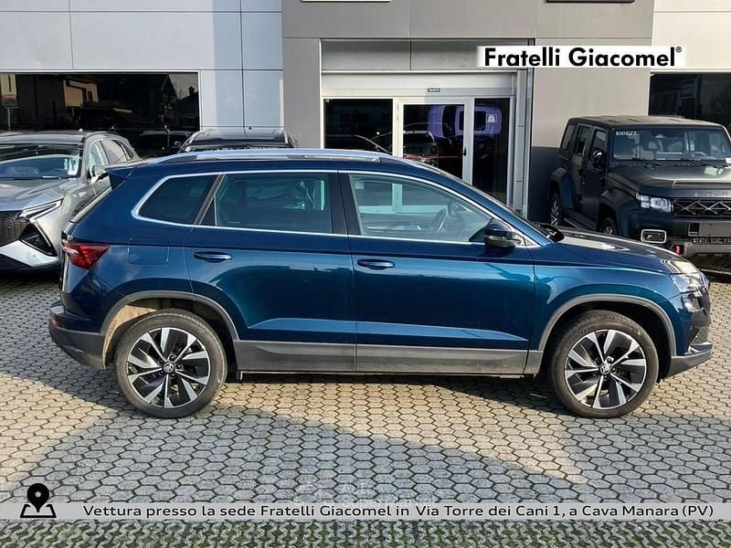 Usata Skoda Karoq Style 116 CV (85 kW) 2023 Blu lava metallizzato SUV