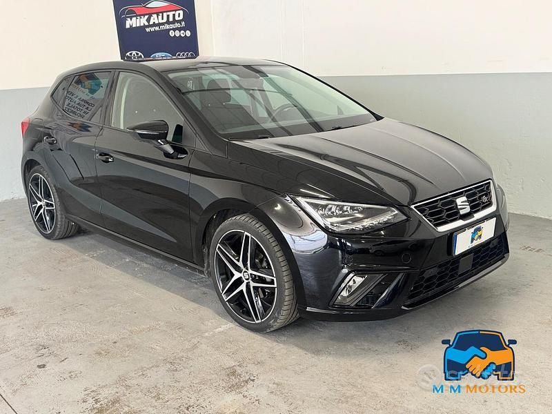 Usata Seat Ibiza FR 95 CV (69 kW) 2019 Nero Utilitaria