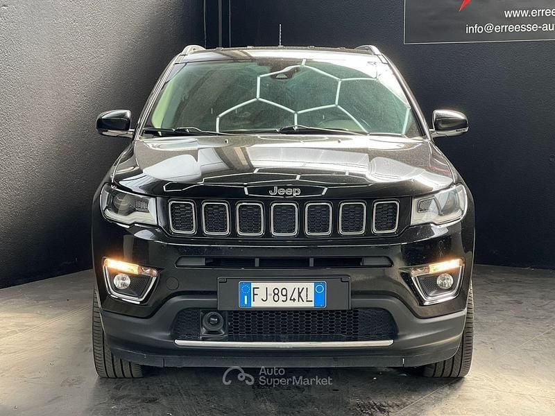 Usata Jeep Compass Limited 140 CV (102 kW) 2017 Nero SUV