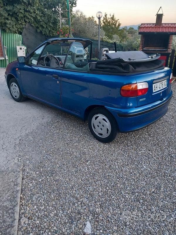 Usata Fiat Punto 1995 Blu Cabrio