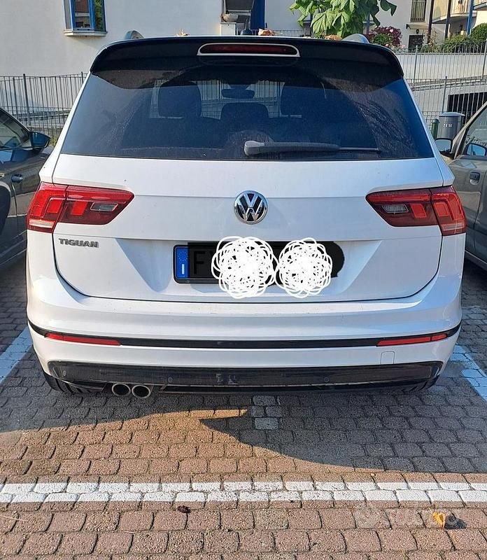 Usata VW Tiguan 116 CV (85 kW) 2019 Bianco SUV