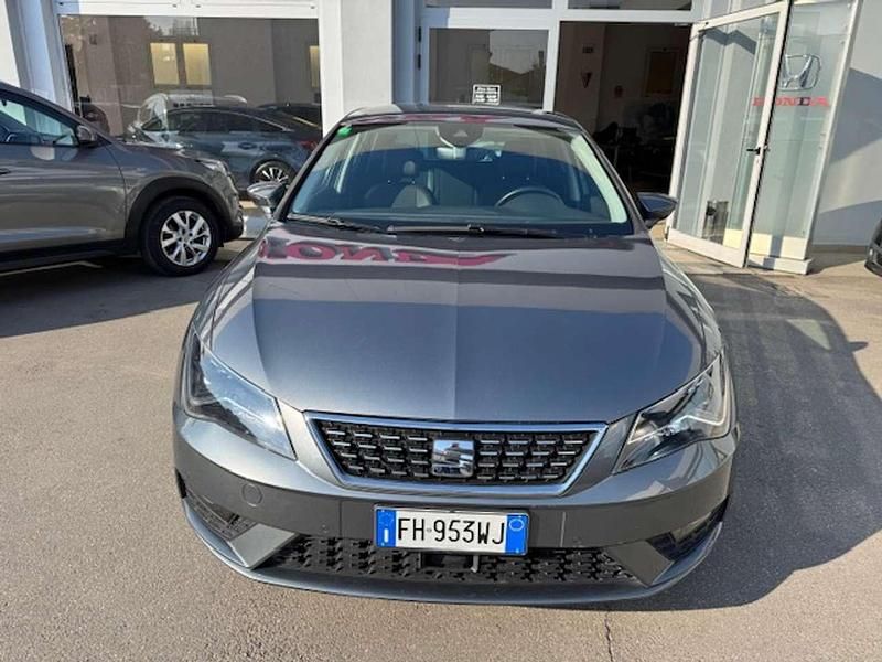 Usata Seat Leon 116 CV (85 kW) 2017 Grigio Berlina