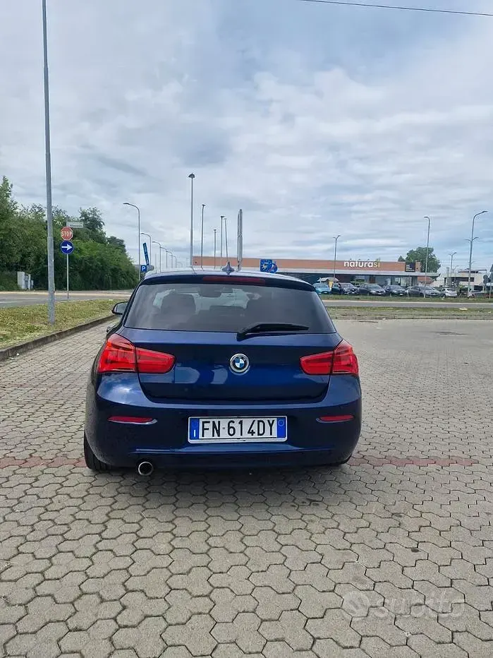 Usata BMW 118 150 CV (110 kW) 2018 Bluazzurro Berlina
