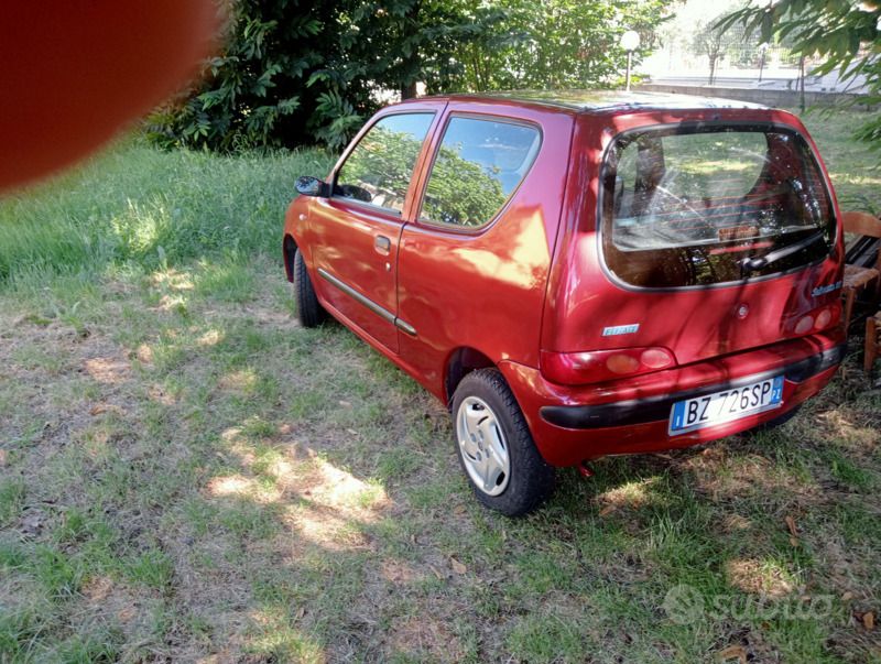 Usata Fiat Seicento 54 CV (39 kW) 2002 Rosso Utilitaria