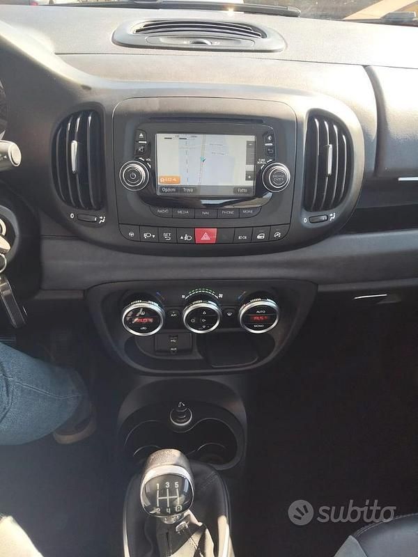 Usata Fiat 500L Lounge 85 CV (62 kW) 2015 Bianco Monovolume