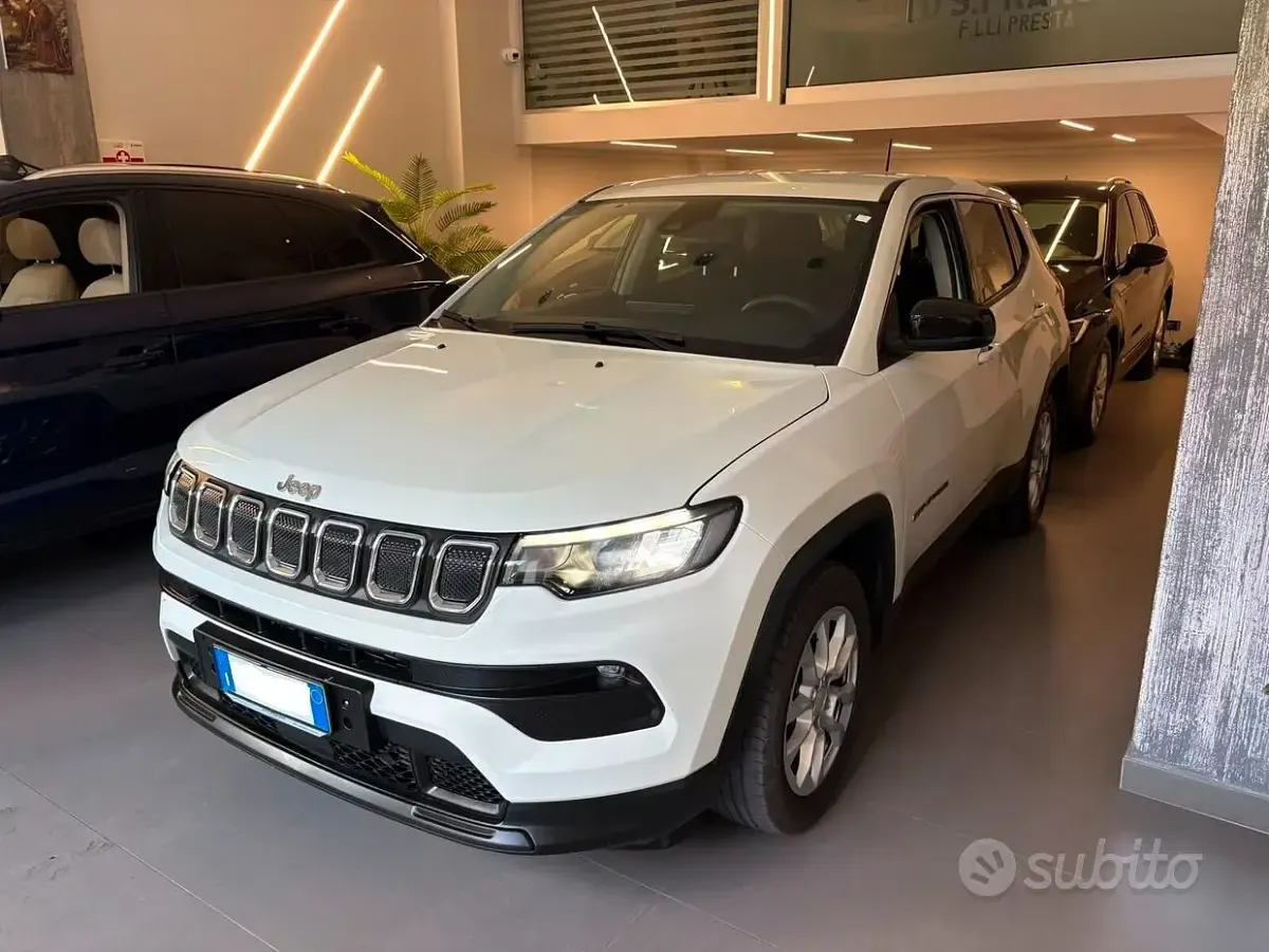 Usata Jeep Compass 131 CV (96 kW) 2022 Bianco SUV