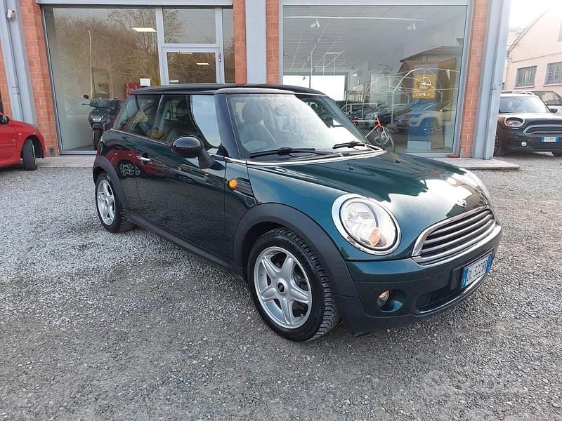 Usata Mini Cooper 95 CV (69 kW) 2007 Verde Utilitaria
