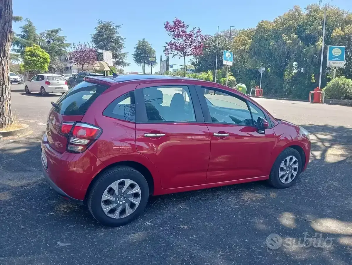 Usata Citroën C3 68 CV (50 kW) 2011 Rosso Utilitaria