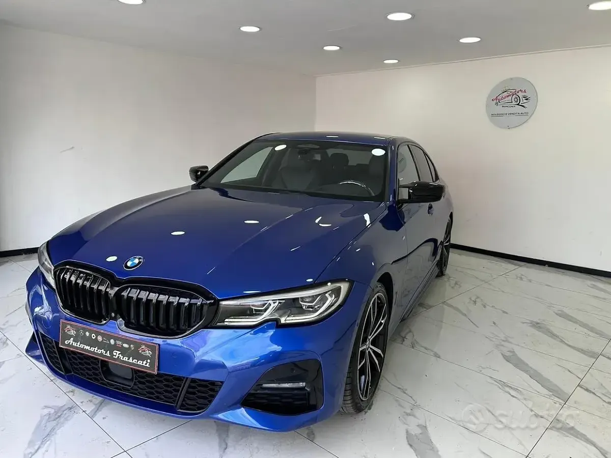 Usata BMW 330 M Sport 258 CV (189 kW) 2019 Blu Berlina