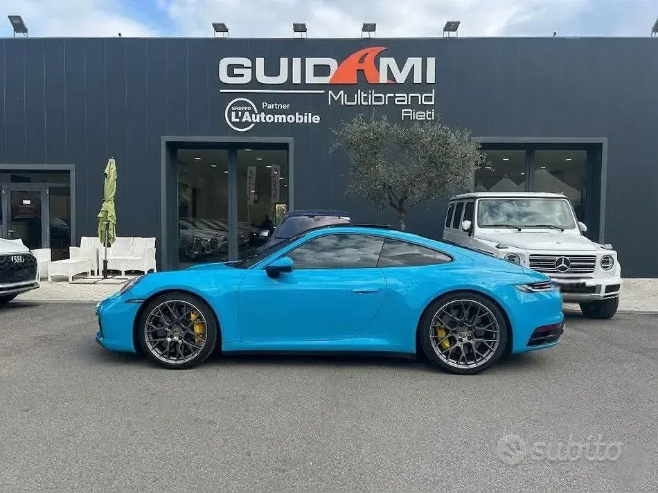 Usata Porsche 911 Carrera 4S 450 CV (330 kW) 2019 Bluazzurro Coupé