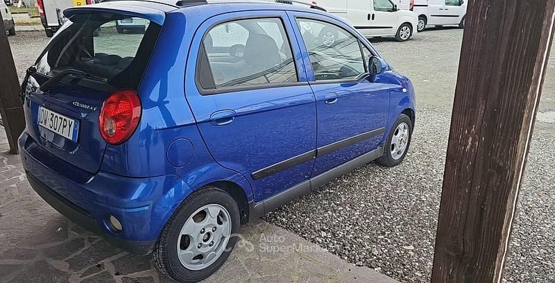 Usata Chevrolet Matiz 67 CV (49 kW) 2009 Blu Utilitaria