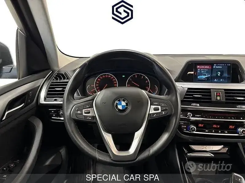 Usata BMW X3 Advantage 190 CV (139 kW) 2019 Blu SUV