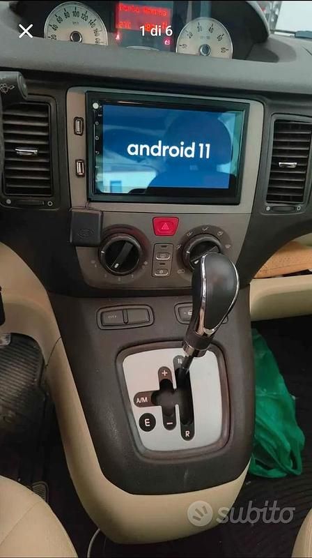 Usata Lancia Musa Platinum 70 CV (51 kW) 2005 Verde Monovolume