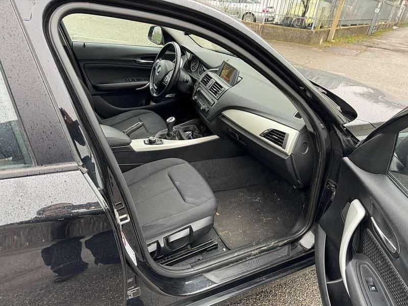 Usata BMW 114 95 CV (69 kW) 2013 Nero Utilitaria