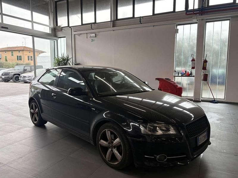 Usata Audi A3 Ambition 140 CV (102 kW) 2010 Nero Utilitaria