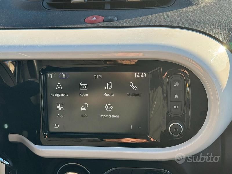 Usata Renault Twingo Intens 60 kW (82 CV) 2021 Grigio Utilitaria