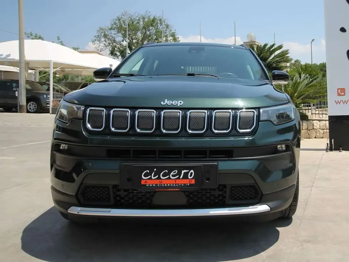 Usata Jeep Compass Limited 131 CV (96 kW) 2021 Techno green met SUV