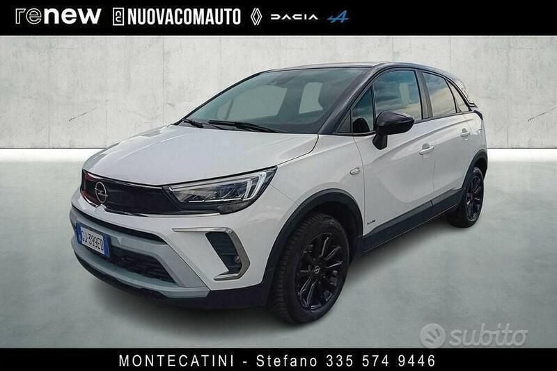 Bianco Usata 2022 Opel Crossland Design & Tech SUV | 12.700 € (Ottimo prezzo) - Immagine 1/4