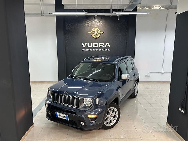 Usata Jeep Renegade Limited 130 CV (95 kW) 2022 Blu SUV