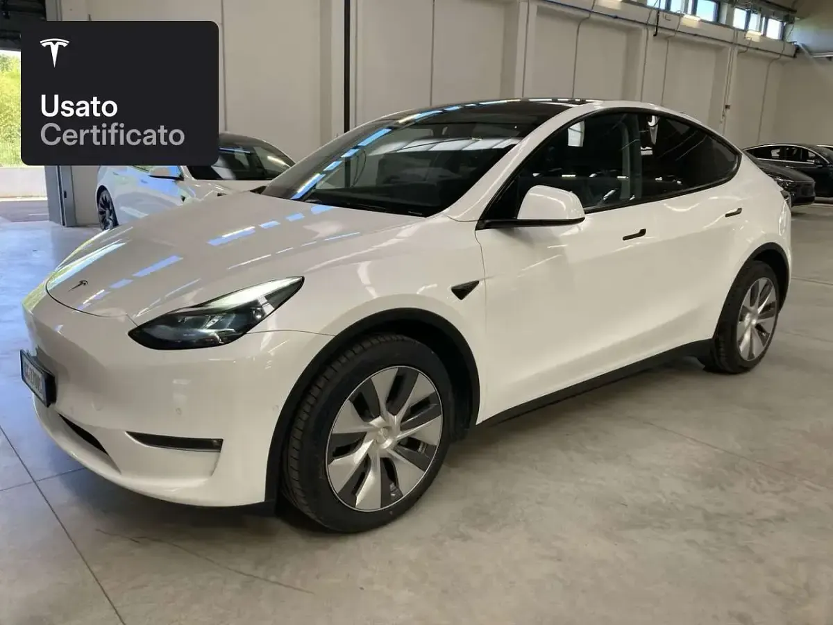 Usata Tesla Model Y Long Range AWD 258 kW (351 CV) 2022 Pearl white multicoat SUV