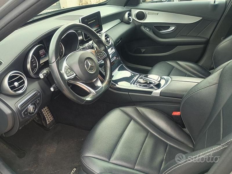 Usata Mercedes C250 Premium Plus 204 CV (150 kW) 2015 Grigio Station wagon