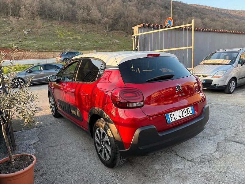 Usata Citroën C3 Shine 82 CV (60 kW) 2017 Rosso Berlina