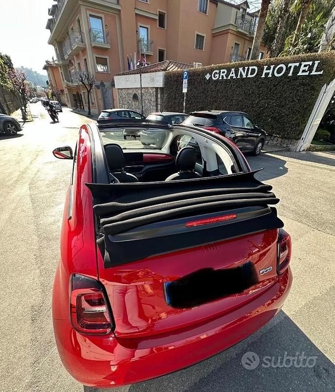 Occasion Fiat 500e 42 kW (58 ch) 2023 Rouge Cabriolet
