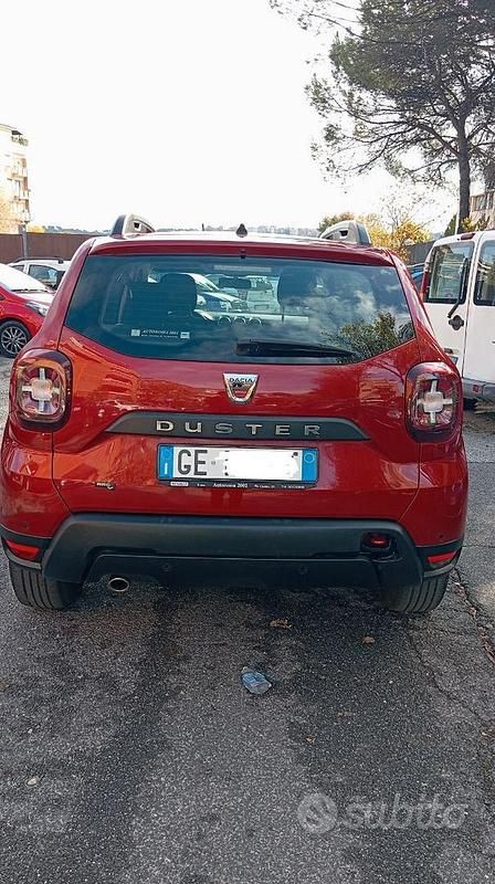 Usata Dacia Duster 101 CV (74 kW) 2021 Rosso Berlina