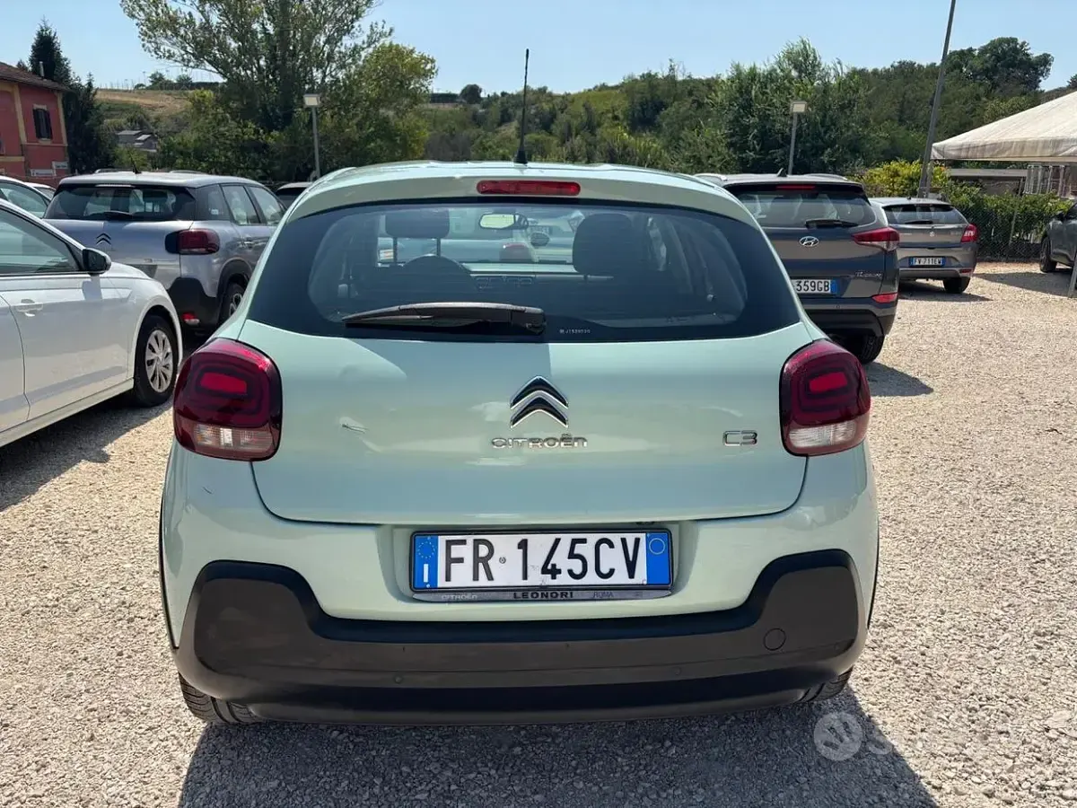 Usata Citroën C3 PureTech 82 CV (60 kW) 2018 Verde Utilitaria