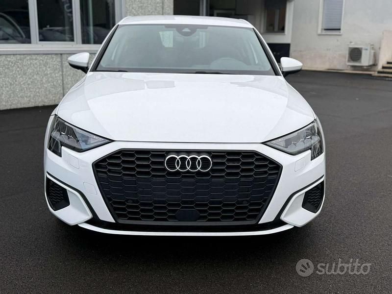 Usata Audi A3 Advanced 150 CV (110 kW) 2023 Bianco Berlina