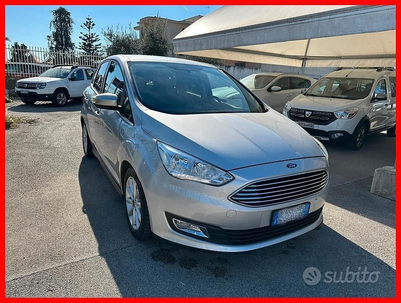 Usata Ford C-MAX Titanium 120 CV (88 kW) 2016 Grigio Monovolume