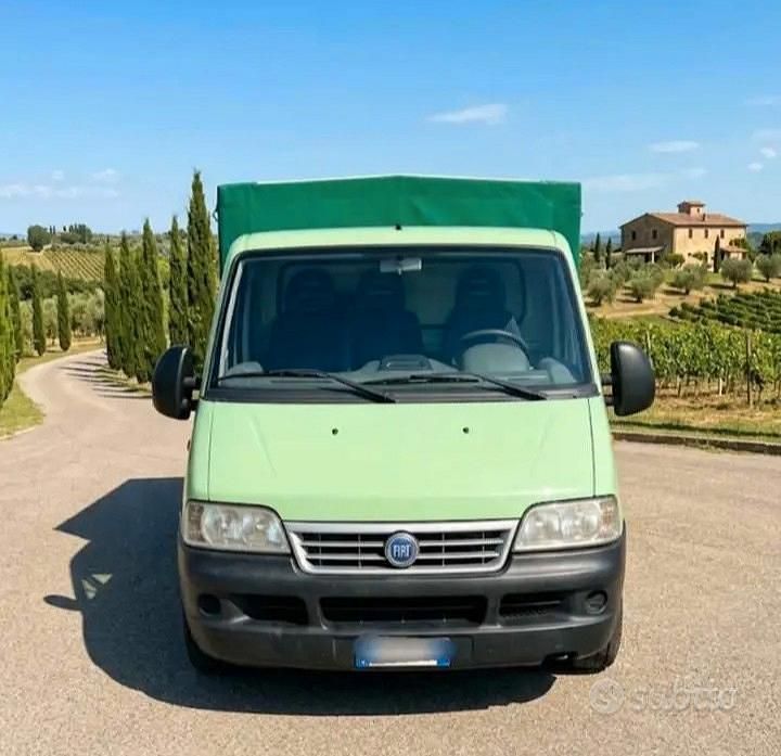 Usata Fiat Ducato 127 CV (93 kW) 2002 Verde Furgone