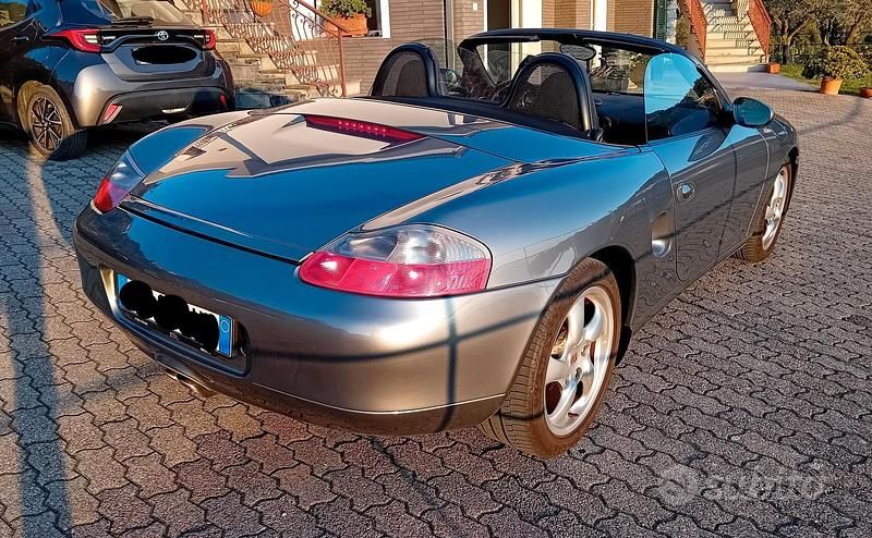 Usata Porsche 986 Boxster 2001 Grigio Cabrio
