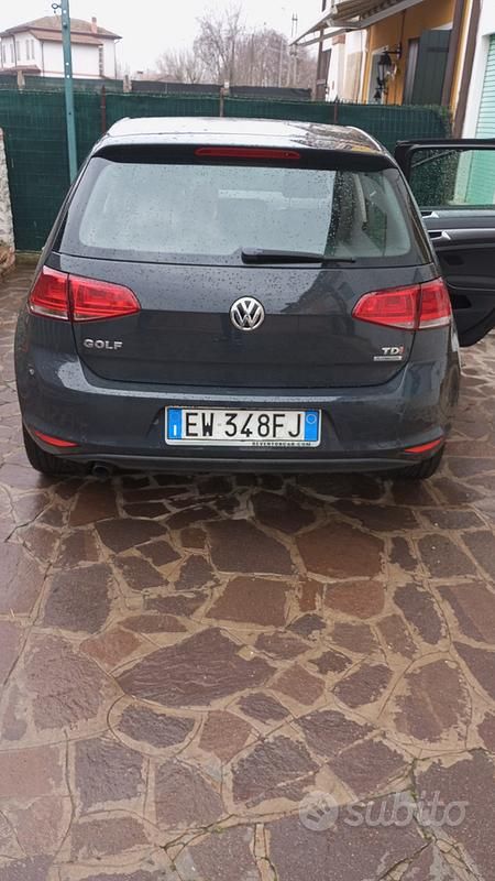 Usata VW Golf VII 105 CV (77 kW) 2014 Grigio Berlina