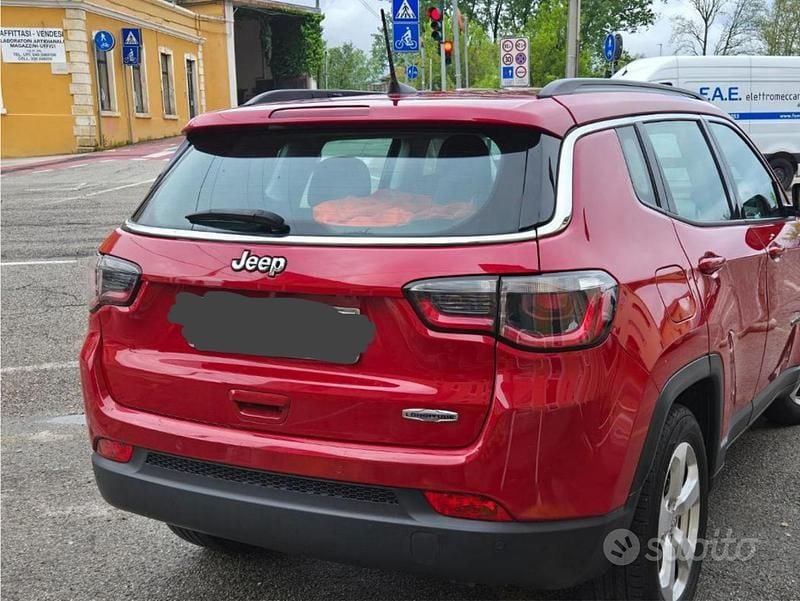 Usata Jeep Compass Longitude 140 CV (102 kW) 2019 Rosso SUV