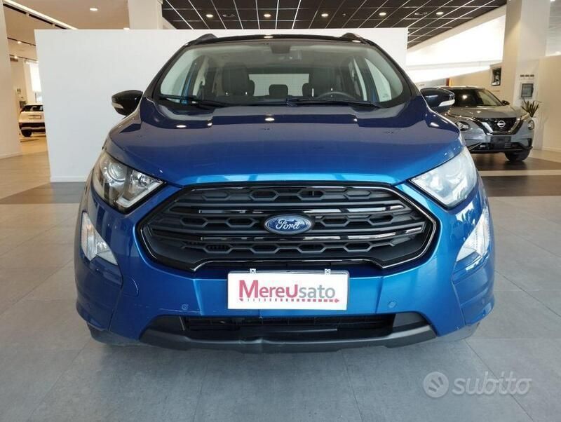 Usata Ford Ecosport ST-Line 125 CV (91 kW) 2018 Blu SUV