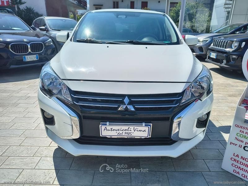 Usata Mitsubishi Space Star Intense 80 CV (58 kW) 2022 Bianco Utilitaria