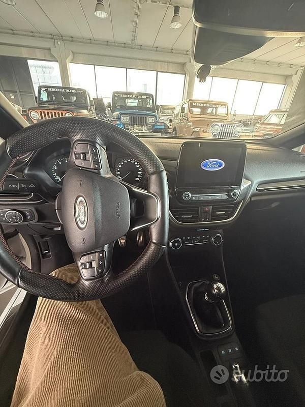 Usata Ford Fiesta ST-Line 2019 Bianco Utilitaria