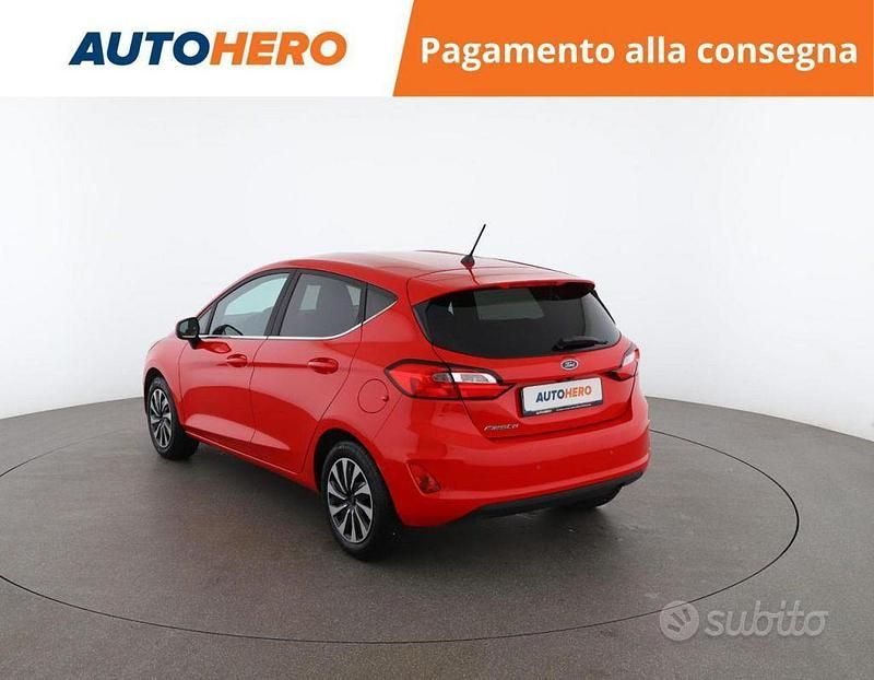 Usata Ford Fiesta Titanium 75 CV (55 kW) 2022 Rosso Utilitaria
