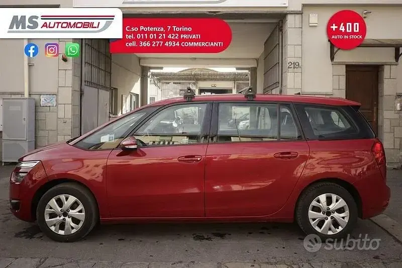 Usata Citroën Grand C4 Picasso Exclusive 116 CV (85 kW) 2014 Rosso Monovolume