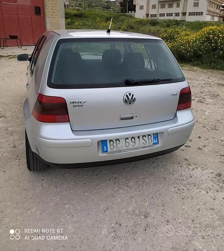 Usata VW Golf IV 110 CV (80 kW) 2001 Grigio Berlina