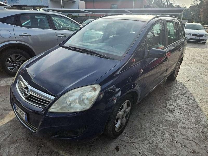 Blu metallizzato Usata 2008 Opel Zafira Enjoy Monovolume | 2500 € (Cara) - Immagine 1/4