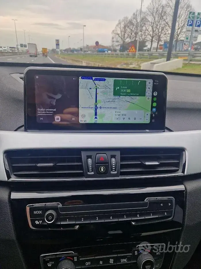 Usata BMW X1 Efficient Dynamics 150 CV (110 kW) 2018 Blu SUV